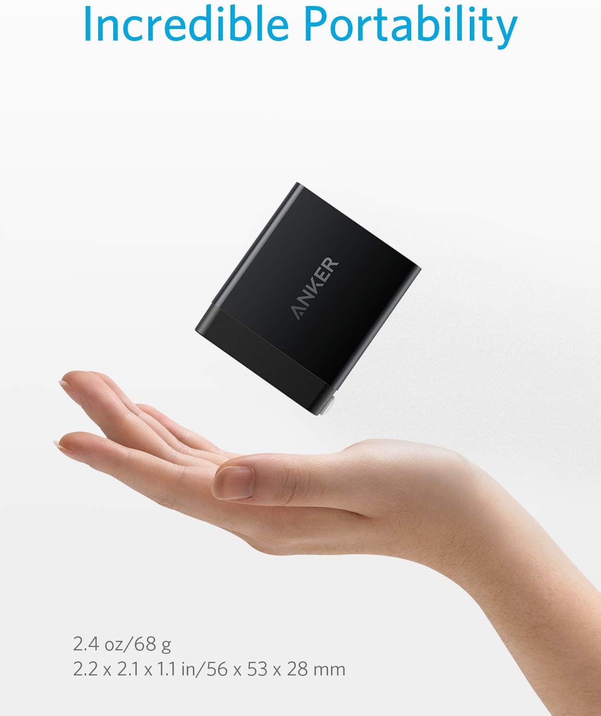 Quick Charge 3.0, Anker 18W Wall Charger (Quick Charge 2.0 Compatible) Powerport+ 1 for Wireless Charger, Galaxy S10e/S10/S9, Note 9/8, LG G7, iPhone and More (USB-A to USB-C Cable Included) Quick Charge 3.0, Anker 18W Wall Charger (Quick Charge 2.0 Compatible) Powerport+ 1 for Wireless Charger, Galaxy S10e/S10/S9, Note 9/8, LG G7, iPhone and More (USB-A to USB-C Cable Included)